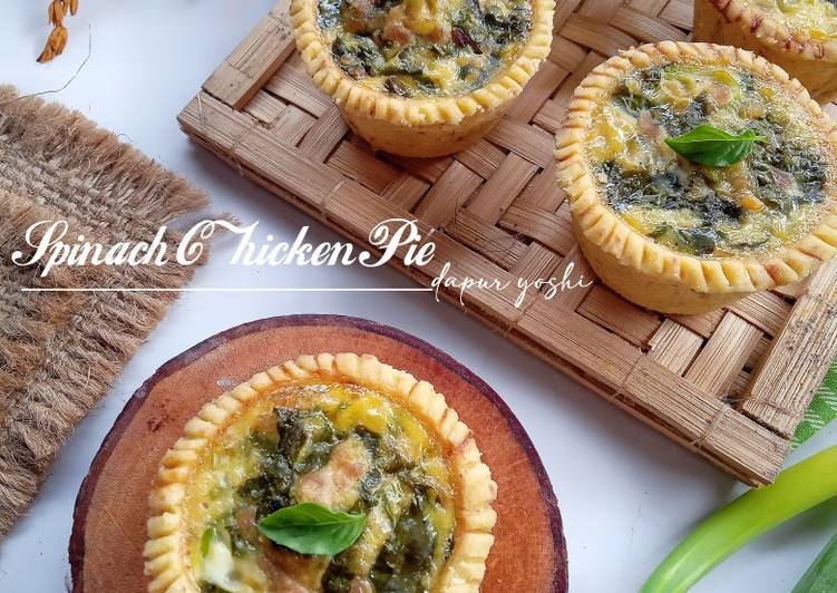 Spinach Chicken Pie
