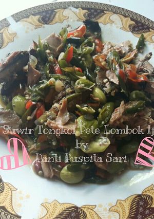 Foto resep Suwir Tongkol Pete Lombok Ijo