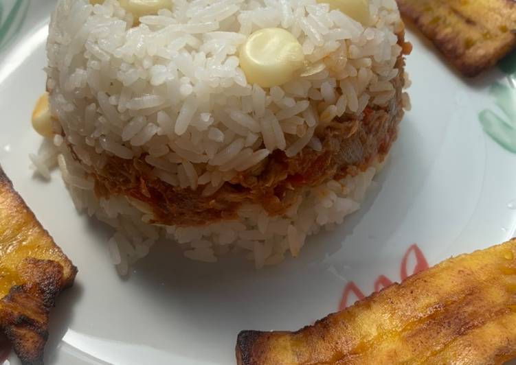 Arroz tapado con Atún 🍚