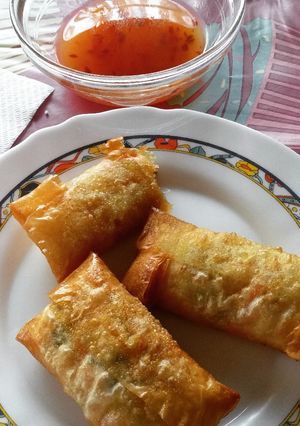Una foto de Rollitos de Primavera
