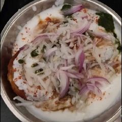 A picture of Karaari aloo tikki.