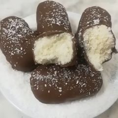 A picture of Bounty Bar Chocolates.