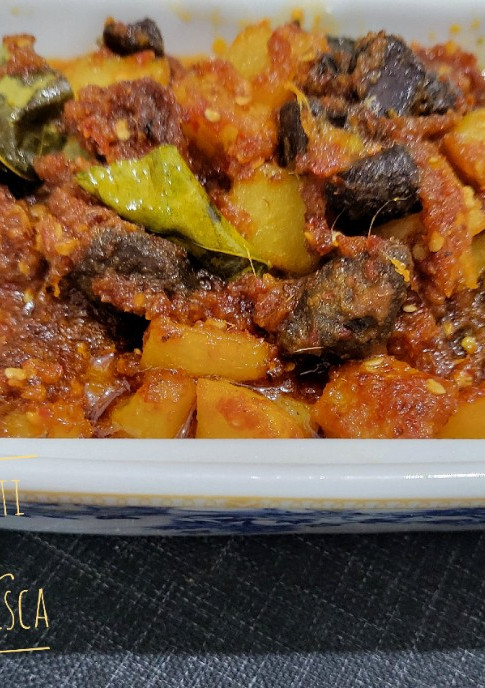 Foto resep Sambal goreng Ati Sapi kentang dgn santan