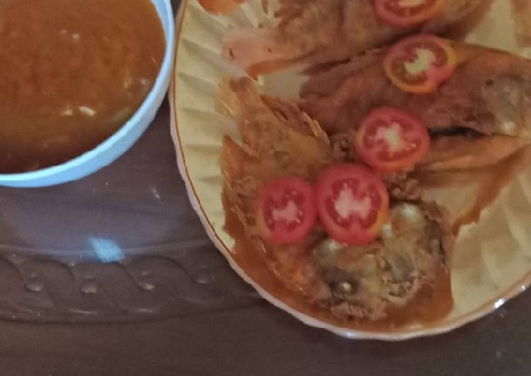 Ikan merah saos asam manis
