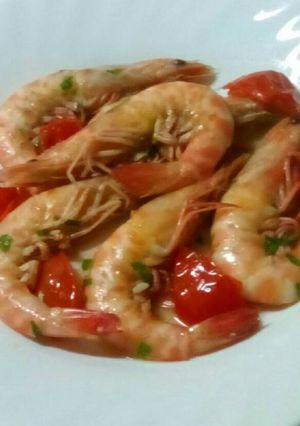 Foto di Gamberoni in padella
