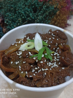 Foto resep Beef terriyaki rice bowl