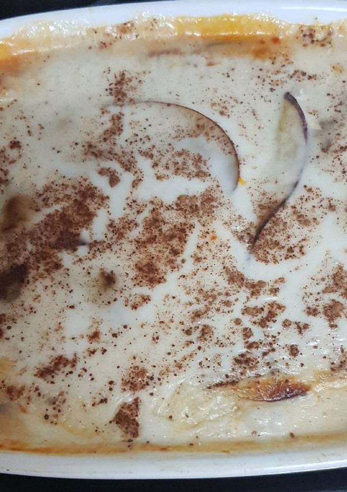 Una foto de Pastel de berenjena