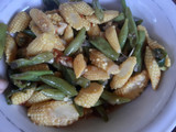 Tumis buncis putren