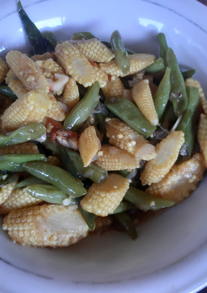 Foto resep Tumis buncis putren