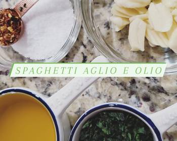 Ultimate Make Recipe Spaghetti Aglio e Olio Delicious Nutritious