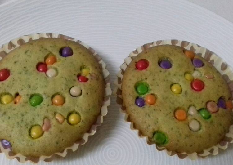Resep Cupcakes bayam Anti Gagal