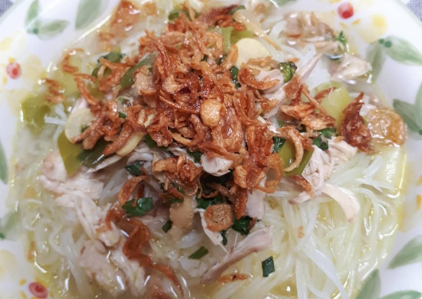 Soto ayam bening praktis