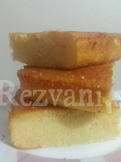 عکسی از دستور کیک پرتقالی ساده
