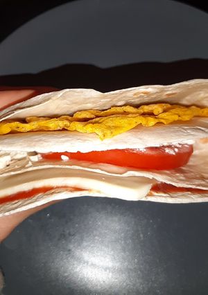 Φωτογραφία της συνταγής Tortilla wraps ή Τορτίγιας σάντουιτς + 3 έξτρα ιδέες