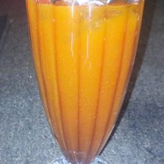 Mango orange smoothie A picture of Mango orange smoothie.