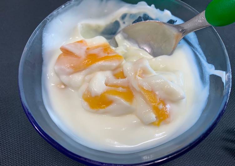 Recipe of Homemade Dry Mango Yoghurt