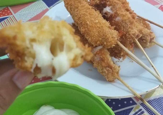 Corndog mozarella