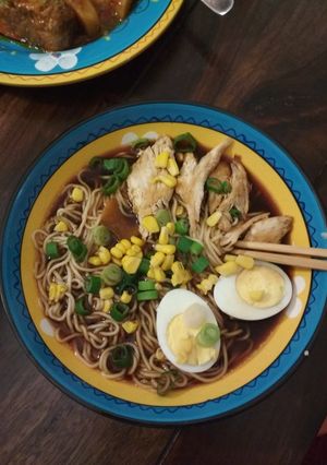 Φωτογραφία της συνταγής Σούπα ramen με κοτόπουλο
