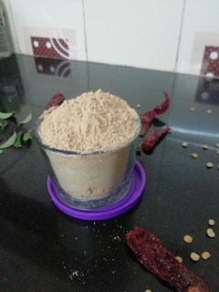 இட்லிப் பொடி(idly podi recipe in tamil) செய்முறை முக்கிய புகைப்படம்