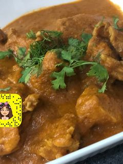صورة لوصفة مسالا دجاج بالكريمة 🍲🍗
