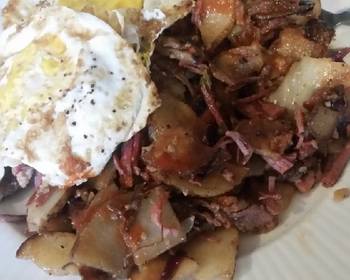 Easy Make Recipe Brads corned beef hash Yummy