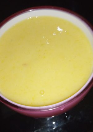 A picture of Mango lassi.