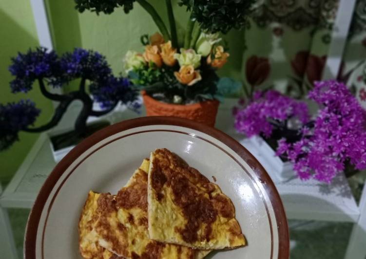 Resep Omelette cheese vegetables 😁 yang Enak Banget