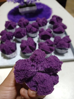Foto resep Bolu Kukus Ubi Ungu Mekar