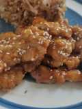 Pollo con miel estilo chino