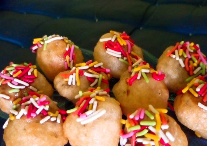 Resep Donat mini (adonan cair), Lezat Sekali