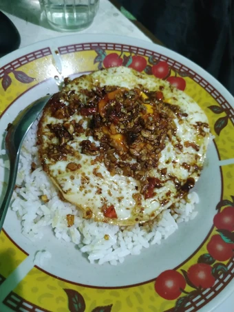 Langkah Mudah untuk Membuat Resep Nasi ceplok telor pontianak yg legendaris yang  Bikin Ketagihan Anti Ribet, Mantap Sekali