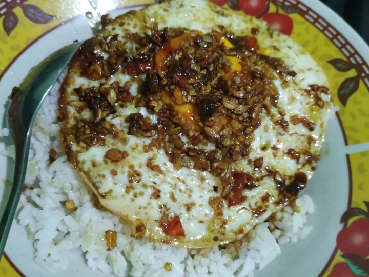 Langkah Mudah untuk Membuat Resep Nasi ceplok telor pontianak yg legendaris yang  Bikin Ketagihan Anti Ribet, Mantap Sekali