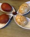 Trứng kho hồng trà kiểu Tàu