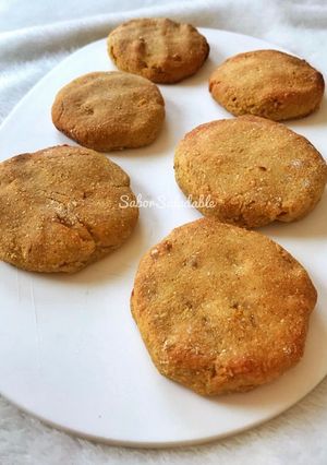 Una foto de COOKIES DE NARANJA, NUEZ, CANELA Y JENGIBRE