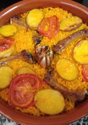 Una foto de Arroz al horno