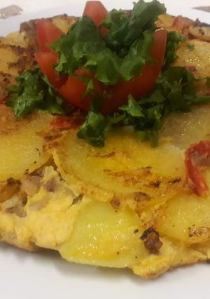 Una foto de Tortilla a la española