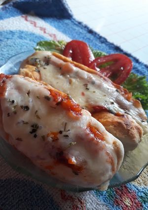 Una foto de Pancho pizza!😋