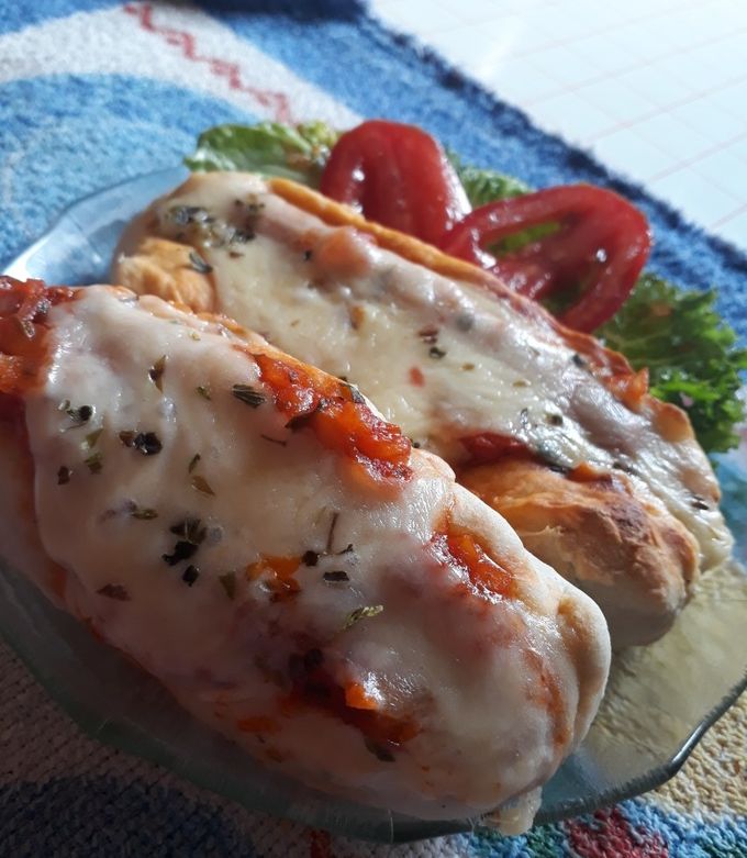 Una foto de Pancho pizza!😋