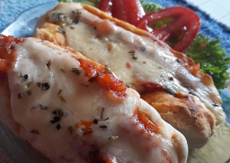 Pancho pizza!😋 Receta de Veronica Dzmelyk Cookpad