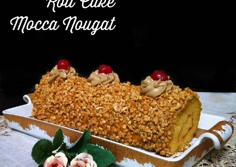 Bagaimana Menyiapkan Roll Cake Mocca Nougat yang Sempurna