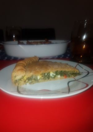 Una foto de Torta pascualina de acelga