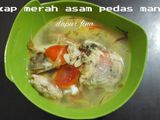 Kakap merah asam pedas manis