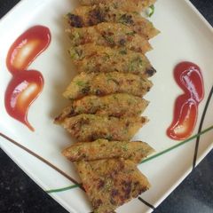 A picture of Veggie suji bites.