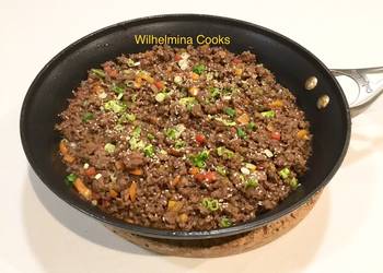 Easiest Way to Recipe Perfect Ground Beef Bulgogi