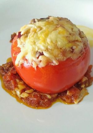 Una foto de Tomates de la mamá rellenos