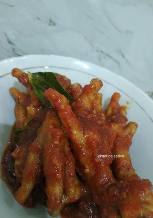Foto resep Ceker pedas