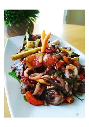 Foto resep Oseng Cumi Pedas