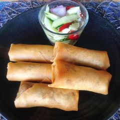 🧑🏽🍳🧑🏼🍳 Crispy Vegetable Spring rolls Recipe • With Mushroom filling • Vegetarian Recipe A picture of 🧑🏽🍳🧑🏼🍳 Crispy Vegetable Spring rolls Recipe • With Mushroom filling • Vegetarian Recipe.