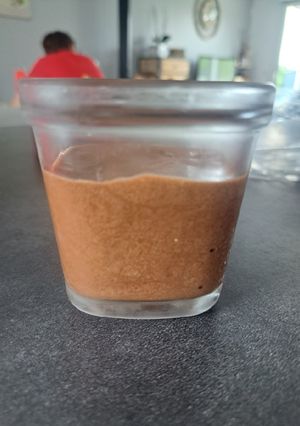 Une photo de Mousse chocolat cacahuète