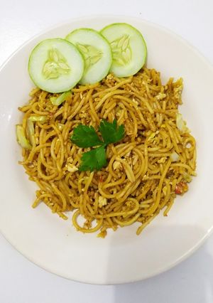 Foto resep Spaghetti bumbu mie goreng kaki lima